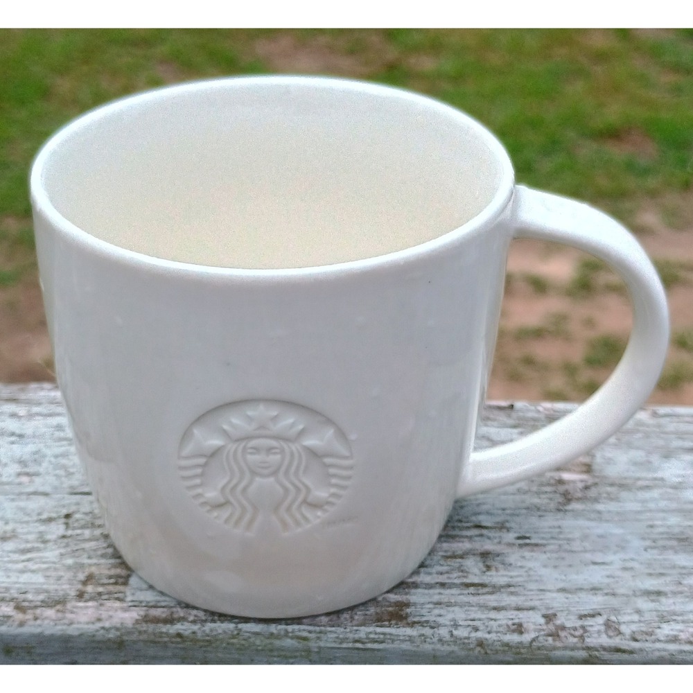 2010 20 oz Venti V Handle Tous Droits Res Embossed Mermaid Starbucks Mug